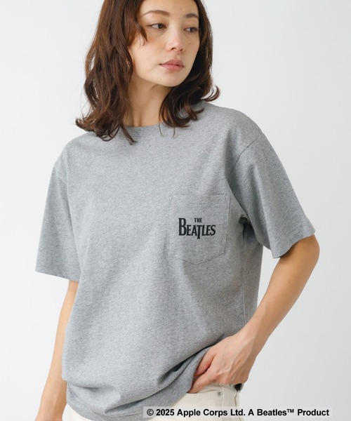tシャツ 「JOHNBULL/ジョンブル」The Beatles ワンポイントロゴTシャツ / ビートルズ / 半袖 / 無地 ポケットTシャツ「WE Johnbull tシャツ 「JOHNBULL/ジョンブル」The Beatles ワン