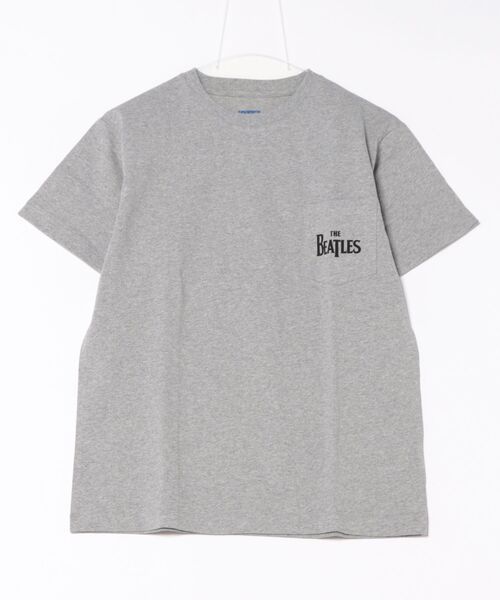 tシャツ 「JOHNBULL/ジョンブル」The Beatles ワンポイントロゴTシャツ / ビートルズ / 半袖 / 無地 ポケットTシャツ「WE Johnbull tシャツ 「JOHNBULL/ジョンブル」The Beatles ワン