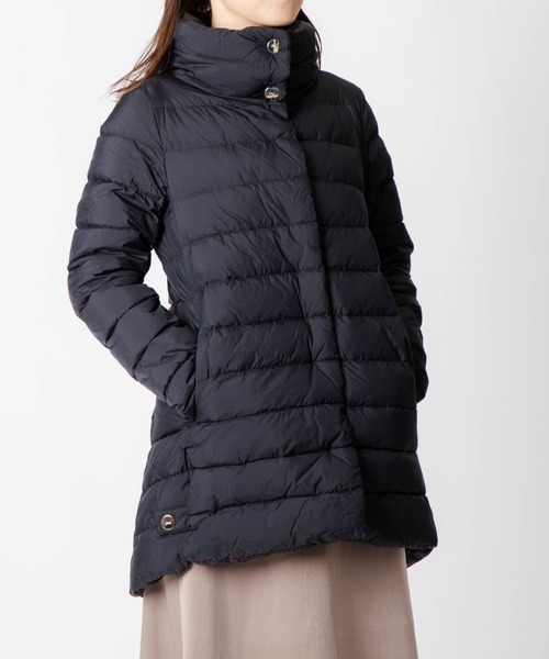 ヘルノダウンコート40 HERNO 「HERNO」 ダウンコート 40 ブルー レディース : ZOZOTOWN Yahoo