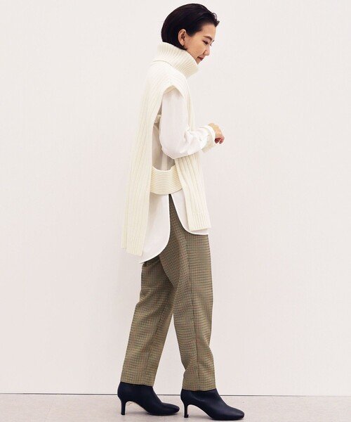 23区（ニジュウサンク） タートルネックニット 38 ホワイト レディース