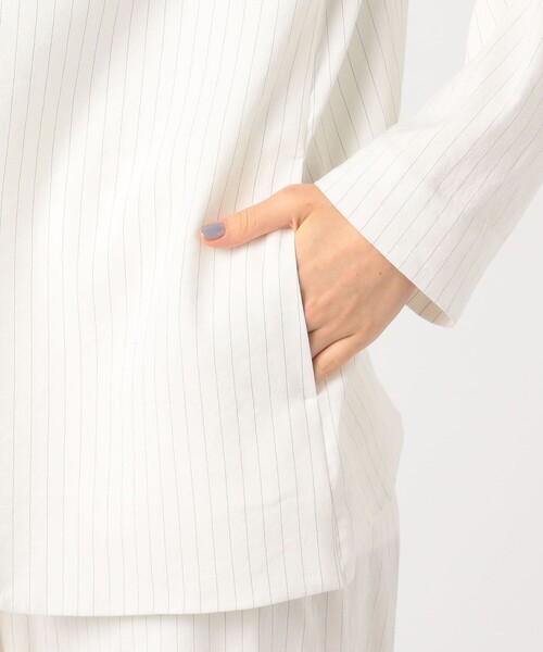 Edition（エディション） ジャケット ノーカラージャケット リネン