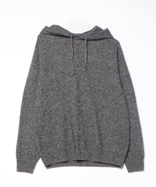 BATONER（バトナー） ニットパーカー 1 グレー メンズ : ZOZOTOWN