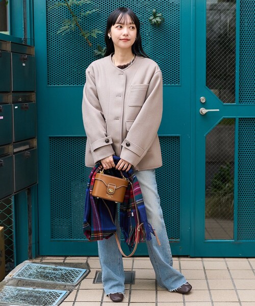 FREAK'S STORE（フリークスストア） ノーカラージャケット フリ- オフ