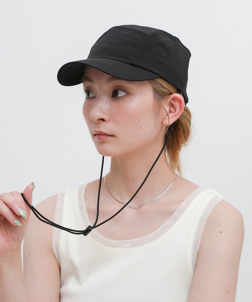select MOCA（セレクトモカ） キャップ 帽子 ストラップ付き撥水2WAY