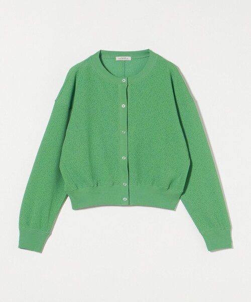 Soertel グリーン カーディガン green label relaxing カーディガン シアー サーマル レディース