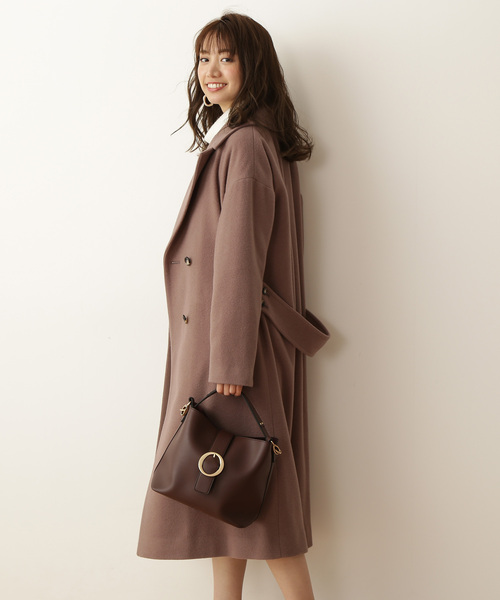 美品　PROPORTION BODY DRESSING コート　ブラウン PROPORTION BODY DRESSING（プロポーションボディドレッシング