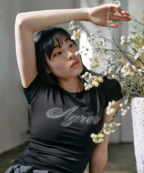【限定品】Rhinestone T-Shirt 3525193-3525193-IMGSET