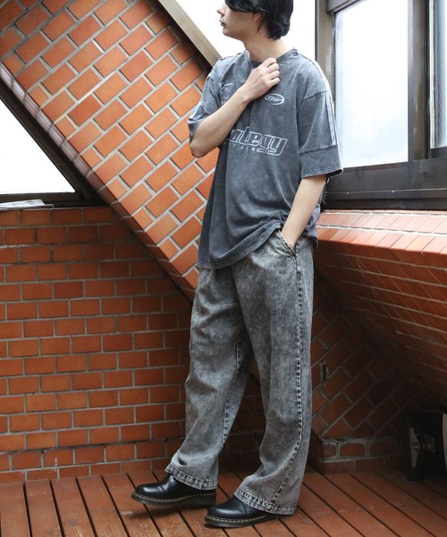 8 tシャツ グランジ加工サッカーTシャツ メンズ レディース