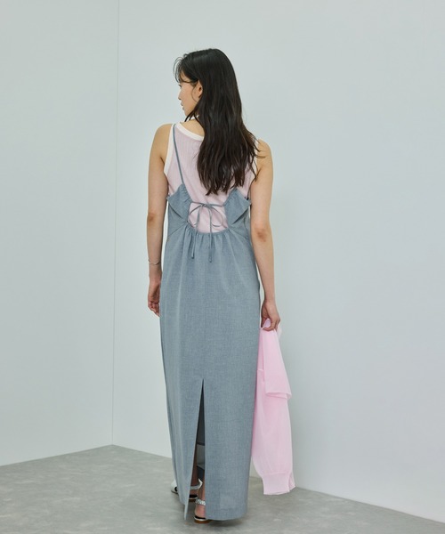 ROPE' タンクトップ ノースリーブ 「WEB・一部店舗限定」「接触