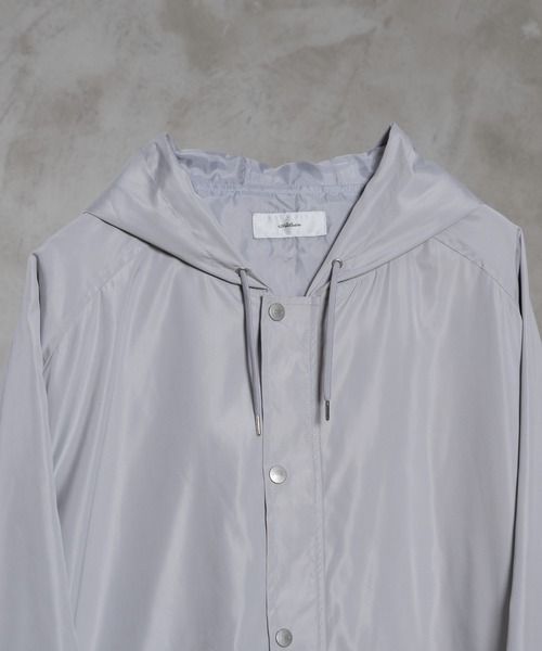 ADRER マウンテンパーカー　レザー　XL ADRER（アドラー）の「synthetic leather mountain parker