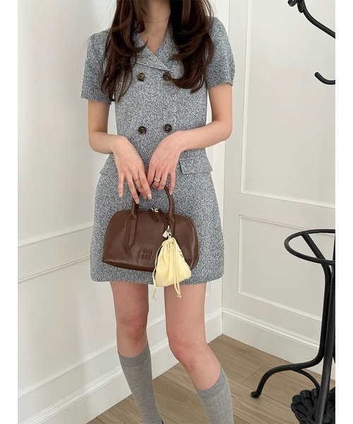 SNIDEL トレンチニットワンピース SNIDEL ワンピース トレンチニットワンピース : ZOZOTOWN Yahoo