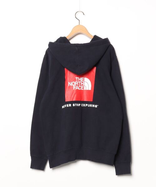 THE NORTH FACE 「THE FACE」 プルオーバーパーカー M ネイビー