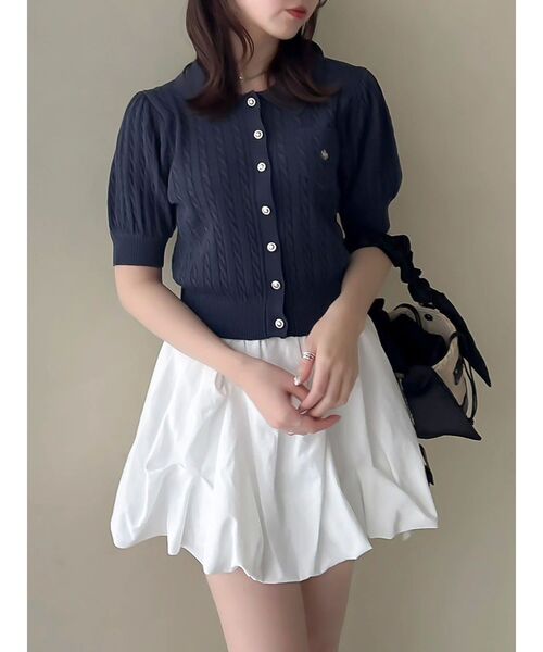 ニット セーター 「POLOBCSコラボ」ポロカーデニットトップス レディース