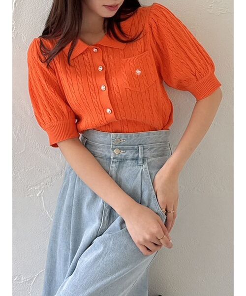 POLO BCS ニット セーター 「POLOBCSコラボ」ポロカーデニット