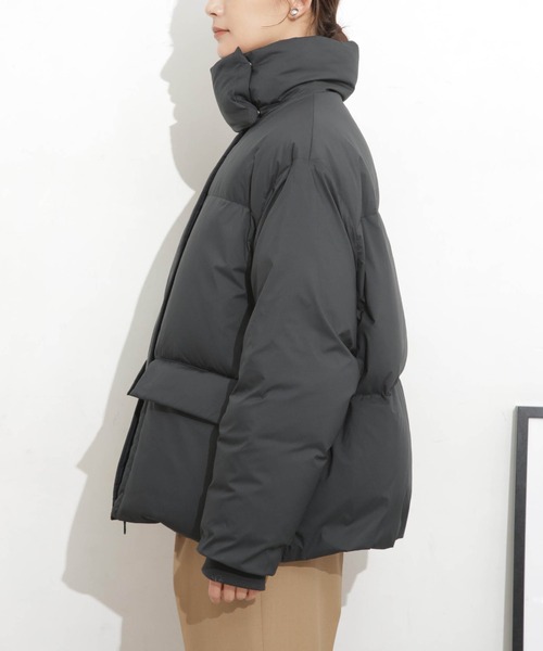 NANO universe（ナノ・ユニバース） ダウンジャケット FREE モカ