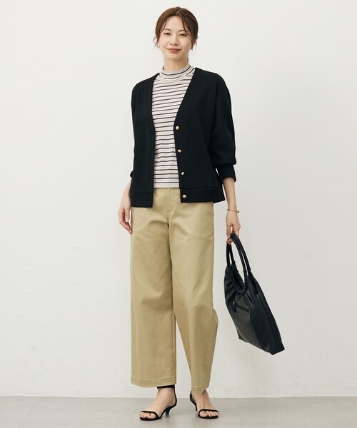 カーディガン ジャージー Vネック レディース : ZOZOTOWN Yahoo!店