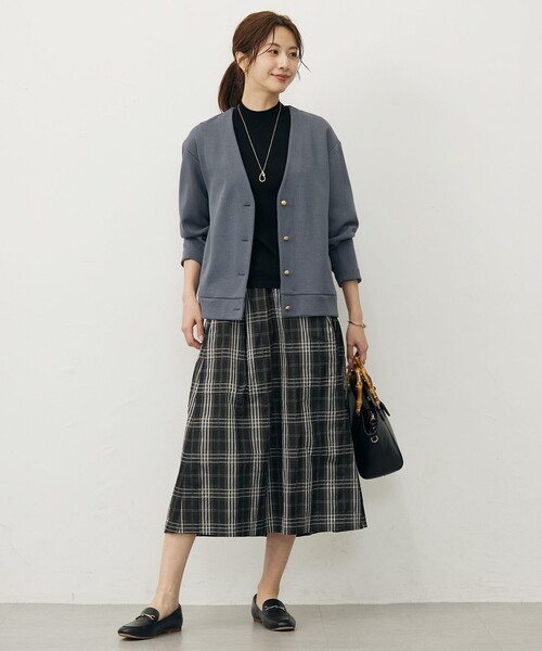 カーディガン ジャージー Vネック レディース : ZOZOTOWN Yahoo!店