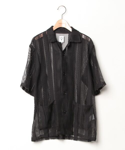 「South2 West8」 半袖シャツ X-SMALL ブラック レディース