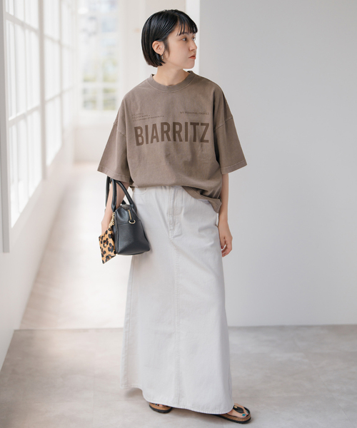 トップス Spick and Span /upper hightsBIG WIDE TEE Spick & Span｜upper hights/アッパーハイツ BIG WIDE TEE