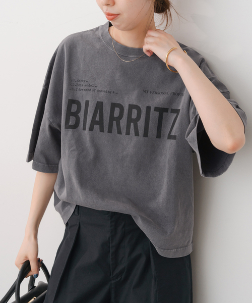 トップス Spick and Span /upper hightsBIG WIDE TEE Spick & Span｜upper hights/アッパーハイツ BIG WIDE TEE