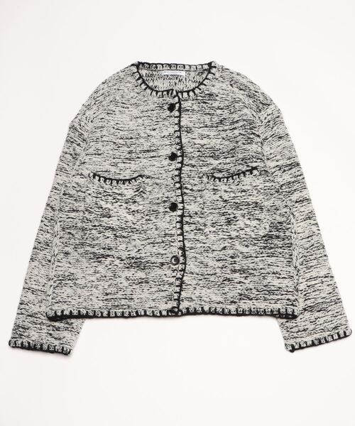 「BEAUTY&YOUTH UNITED ARROWS」 ニットカーディガン FREE ホワイト レディース