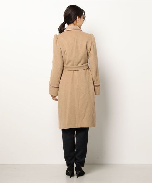 「EATME」 チェスターコート MEDIUM ブラック レディース_画像5