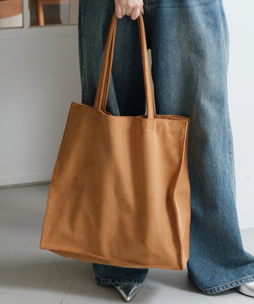 Kastane（カスタネ） トートバッグ 「7色展開/A4サイズ」スエード