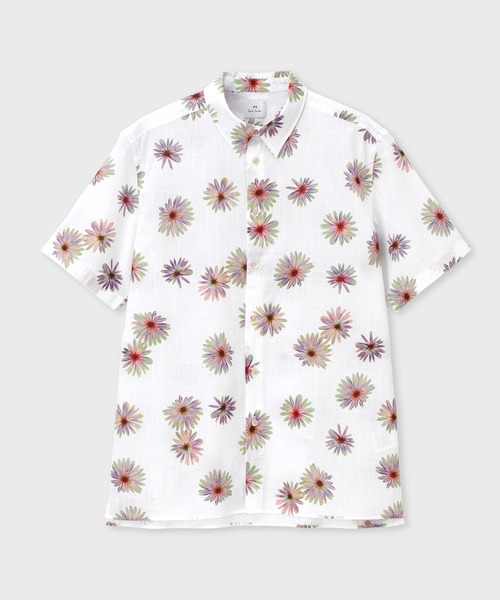 PS Paul Smith シャツ “Luminescent Floral” 半袖シャツ「252319 524T