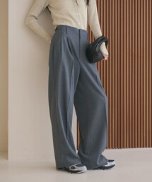 BEAUTY＆YOUTH UNITED ARROWS パンツ ポリエステルブレンド 2タック