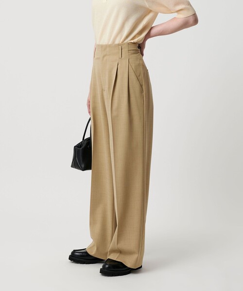 BEAUTY＆YOUTH UNITED ARROWS パンツ ポリエステルブレンド 2タック