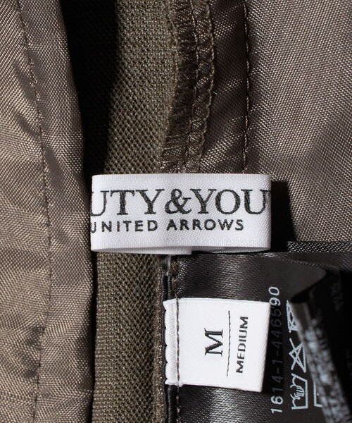 BEAUTY＆YOUTH UNITED ARROWS パンツ ポリエステルブレンド 2タック