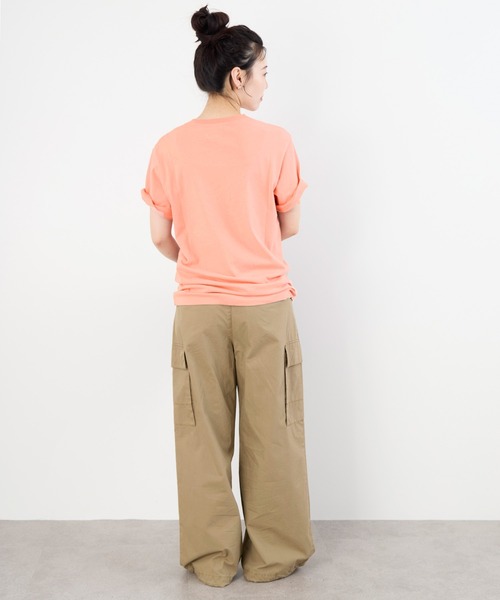 tシャツ 「SPORTY ＆ RICH」”CALIFORNIA”ロゴプリント ソフトT-shirt レディース
