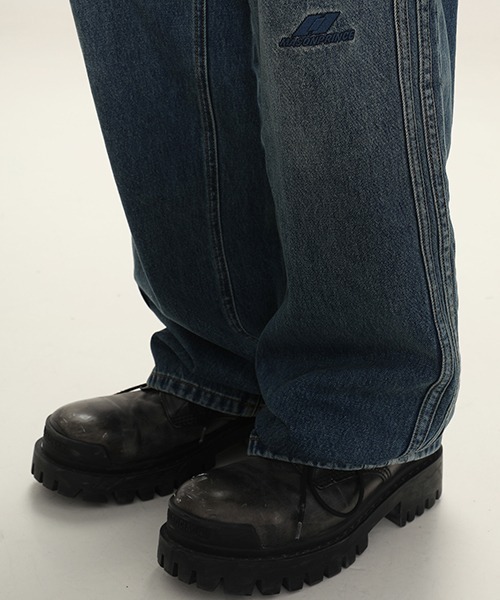 [MASONPRINCE] обработка Denim брюки L темно-серый мужской 