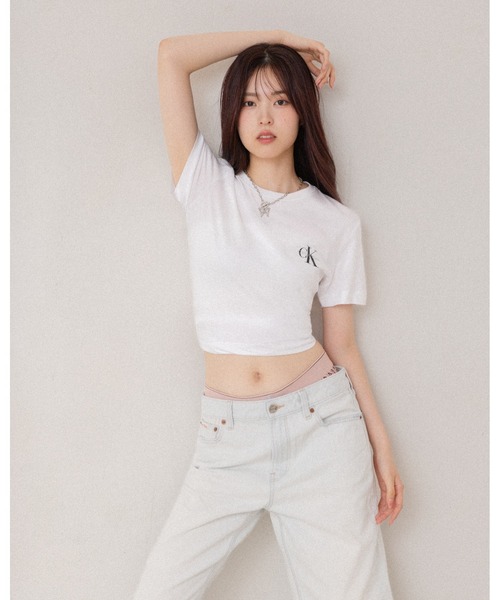 tシャツ Tシャツ(2枚パック) - ショートスリーブクルーネックTシャツ レディース メンズの画像