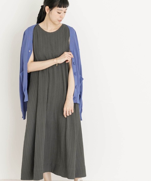 「UR Lab.」 ノースリーブワンピース FREE グリーン レディース_画像5