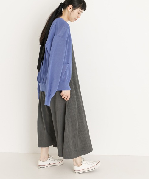 「UR Lab.」 ノースリーブワンピース FREE グリーン レディース_画像8