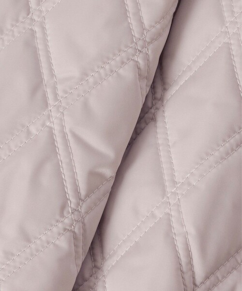 新品同様 ANAYI アナイ Linton社 ロングコート ツイード ブラック ANAYI（アナイ） トレンチコート コート キルティングテーラードロスト