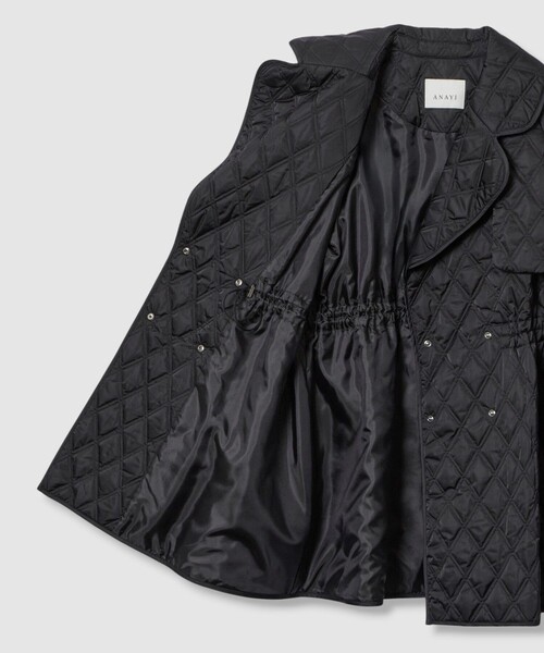 ANAYI（アナイ） トレンチコート コート キルティングテーラードロスト