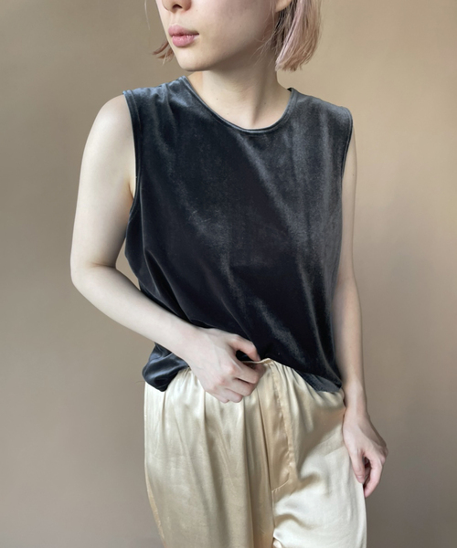 「EDIT. FOR LULU」 「SIMONE WILD」ノースリーブトップス MEDIUM グリーン レディース_画像9