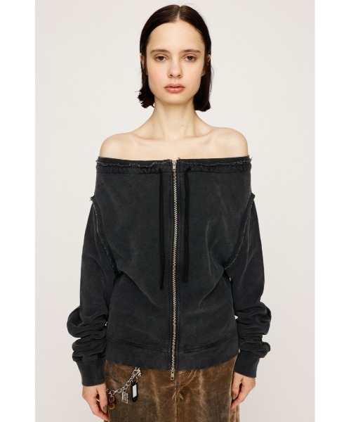 igusa オフショルダー トレーナー SLY（スライ） トレーナー スウェット OFF SHOULDER SWEAT TOPS オフ