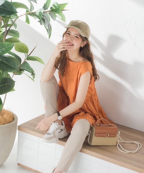 「VICKY」 ノースリーブブラウス M ブラック レディース_画像8