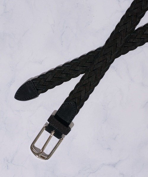 Saddler's（サドラーズ） ベルト スエードレザー メッシュベルト