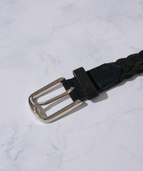 Saddler's（サドラーズ） ベルト スエードレザー メッシュベルト