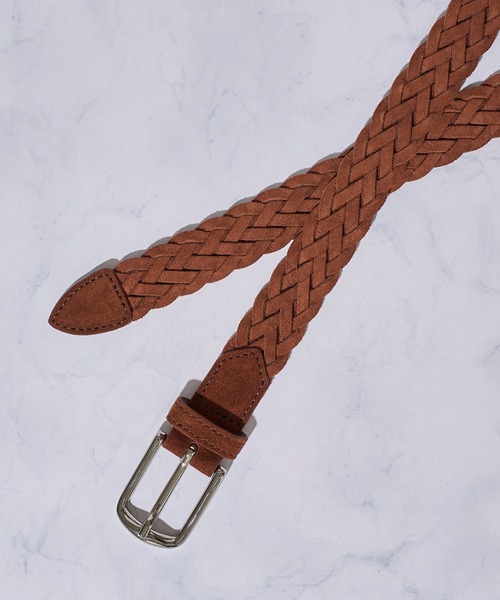 Saddler's（サドラーズ） ベルト スエードレザー メッシュベルト