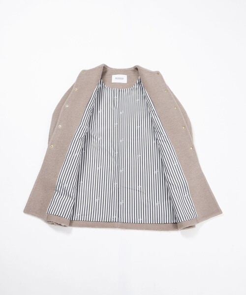 MACKINTOSH PHILOSOPHY ノーカラーコート コート 「WEB＆一部店舗限定