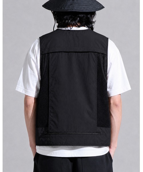 CALIFORNIA OUTFITTERS ベスト ジレ 9D7 マルチポケット