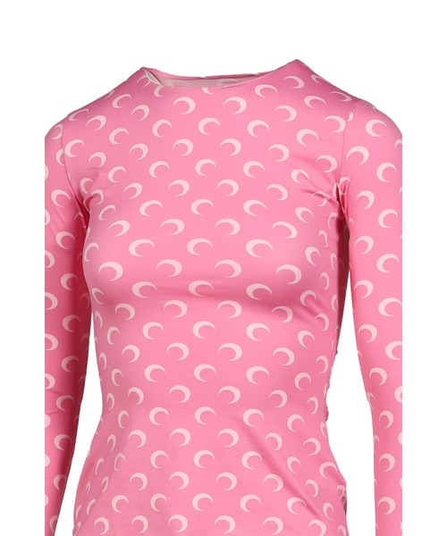 MARINE SERRE（マリーンセル） tシャツ MOON PRINTED JERSEY LS
