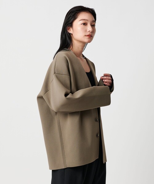 UNITED ARROWS / カーディガン(厚手)/--/ナイロン/WHT/15281832090 MARW UNITED ARROWS（マルゥ ユナイテッドアローズ） カーディガン