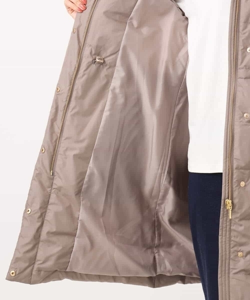 極美品✨洗える✼23区 マルチwayタフタダウンライナーコート 38 ブラウン系 MK MICHEL KLEIN（エムケー ミッシェルクラン） ダウンコート ダウン