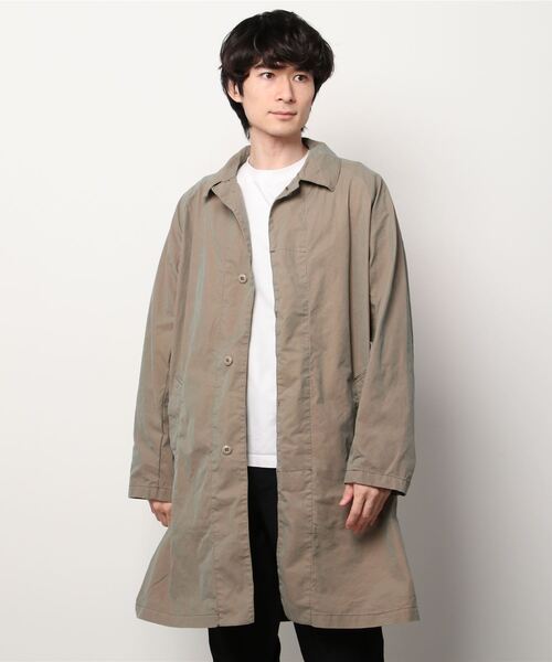 REMI RELIEF（レミ レリーフ） ステンカラーコート LARGE カーキ